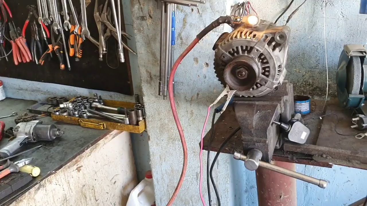 Alternator repair and checking all parts (urdu.hindi lexus ls400 YouTube