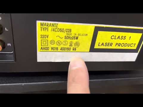 Video Bán lô đầu CD marantz hàng Châu Âu - youtube