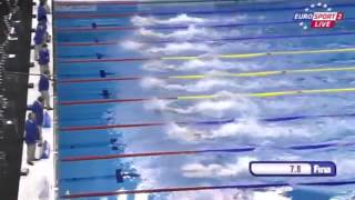 Florent MANAUDOU 50m freestyle WORLD RECORD!!! Doha 2014