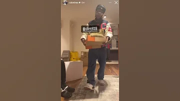 Clint Drops Rapper Nines A Pair Of Cortiez x Nike Air Max 95s