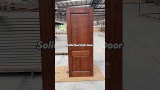Solid Wood Red Oak Door #wooddoor #woodendoor #woodendoor #door #doors #doors #woodendoors