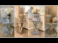 D.I.Y END TABLES Using DOLLAR TREE Wood Decor || Dazzling Designs By Denise