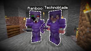 Technoblade and Ranboo being a chaotic duo for 10 minutes straight