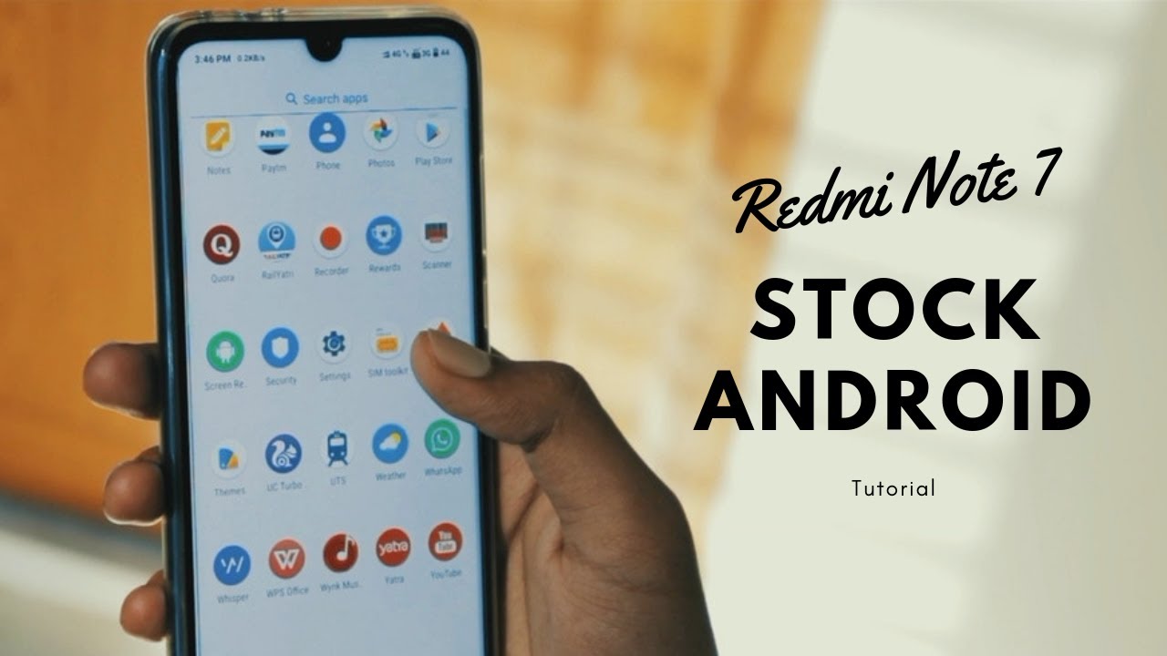 Turn Redmi Note 7 Pro Into Pixel Stock Android