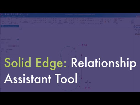 Solid Edge Relationship Assistant Tool