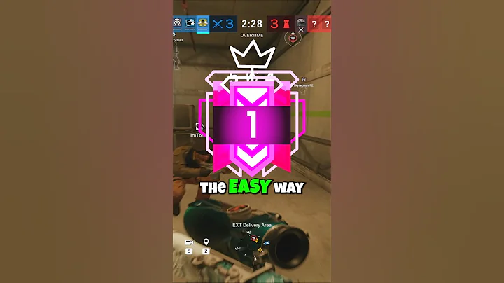 The EASIEST Way to Reach #1 Champion in R6