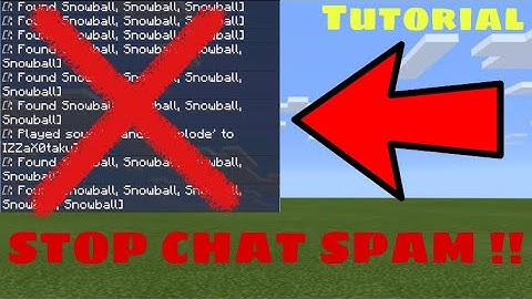 How to Stop Command Block Chat Spam Output (Minecraft Tutorial)