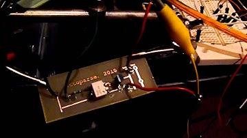 El-wire sequencer test