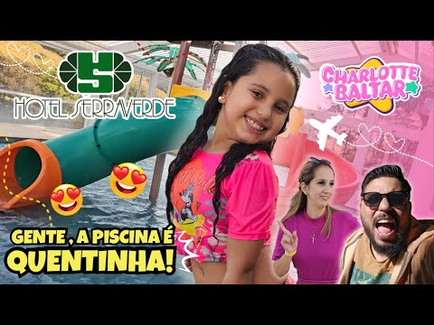 Pulei na Piscina NO FRIO e Olha o que Aconteceu! Charlotte Baltar no Hotel Fazenda Serra Verde