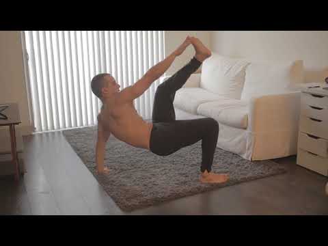 Reverse Plank Toe Touches