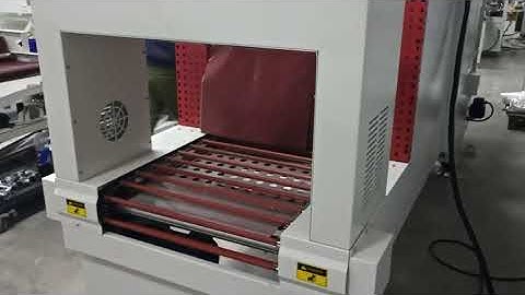 fully-auto accordion masking tape shrink wrapping machine for client in Russia