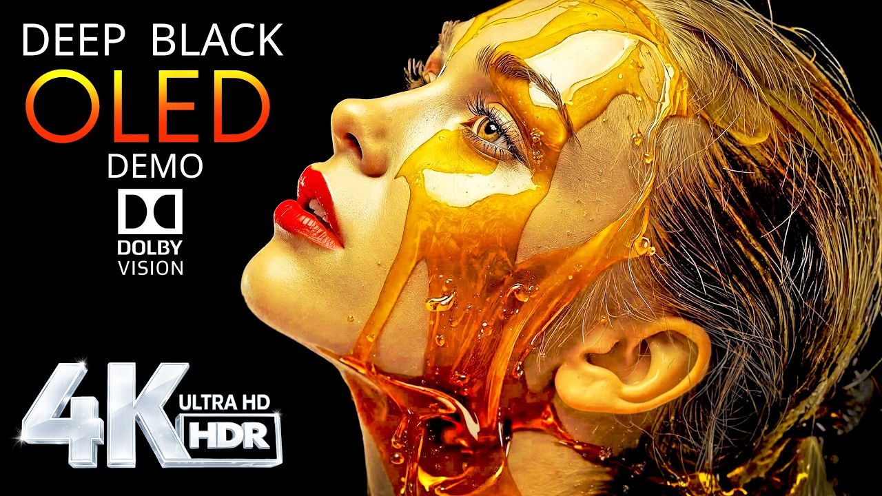 Deep Black OLED Reference Test | Vivid Colors 🍓 4K HDR Dolby Vision ...