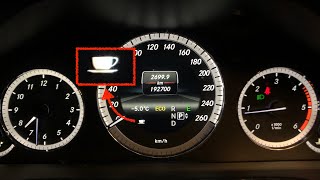 Mercedes-Benz | What The Coffee Cup Symbol Means