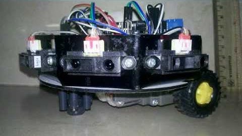 trying project of type-2 FLS on mobile robot