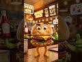 😂 Jab Burger Bolne Laga! | Talking Burger Funny Video 🍔