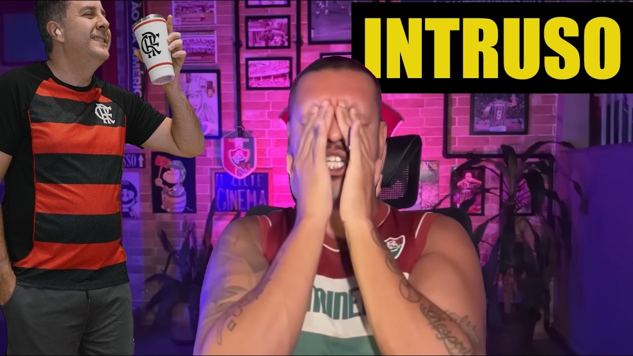 OS TRICOLORES CHORANDO COM O FLAMENGO, QUE DELÍCIA!