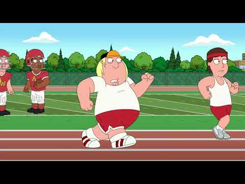 Family Guy Chris Has Talent For Speedwalking