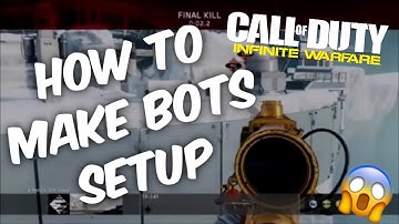 Infinite Warfare: How to Make All Bots SETUP in Private Match (IW Trickshot Tutorial)