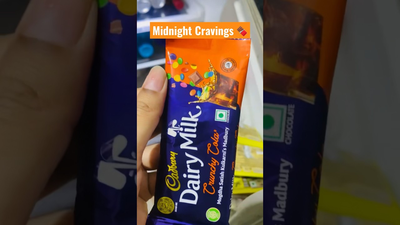 Dairy Milk Crunchy Cola khaya kya??dairymilk foodie youtubeshorts 
