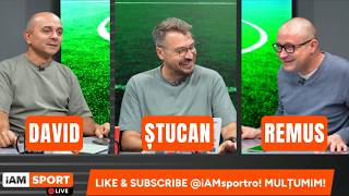 iAMsport LIVE 20 Octombrie | REGHE BATE, BECALI E NEMULȚUMIT. Ștucan x David x Răureanu