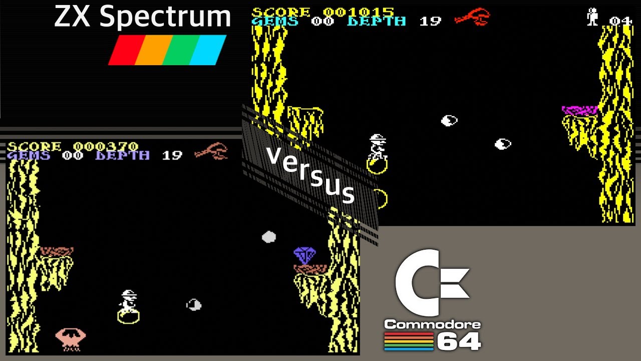 C64 vs. ZX Spectrum - 8 games from 1984 - YouTube