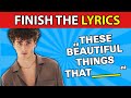 Finish the lyrics  most popular tiktok songs 202324  music quiz 