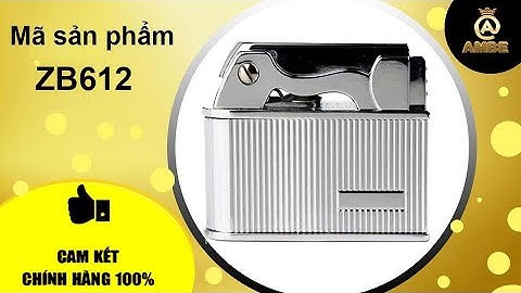 Bật lửa xăng đá cối cổ độc lạ Jobon ZB612 Ambe Store