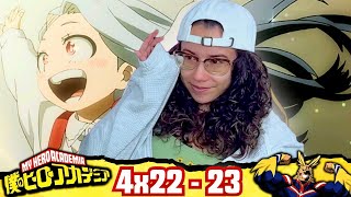 ERI SMILES!!! ❤️ | My Hero Academia Season 4 Episode 22 - 23 Reaction