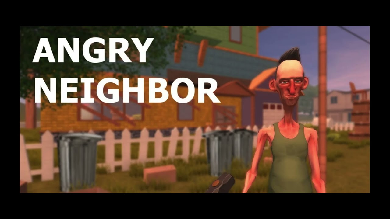 Игра angry neighbor нужно скачивать