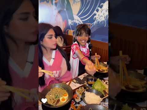 وأخيرا جولة تسوق اميره و عبد الرحمن مع عشاء بشهي مع ايلين وصديقتها عوشه عائلة ميرو