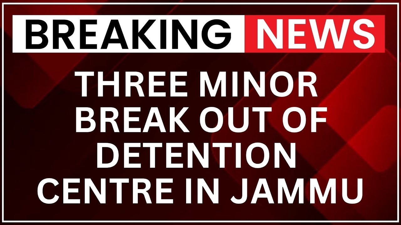 Jammu & Kashmir: 3 Inmates, Including 2 Pakistanis, Escape R S Pura Juvenile Home in J&K | NewsX