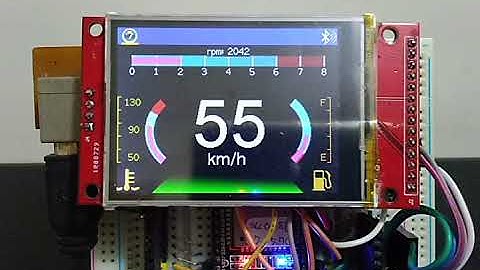 Arduino OBD Car Gauge (ELM327 + ESP32)