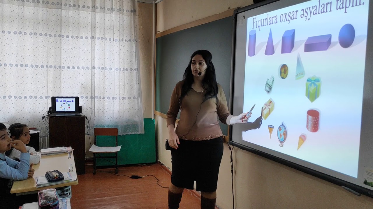 Fəza fiqurları 3-cü sinif. Riyaziyyatdan açıq dərs.