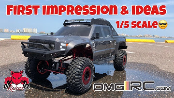 First Impression & Ideas  I  Redcat Racing Clawback 1/5th Sacle  RC  OMGRC