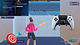 PS5 Controller 🤯 Fortnite Piece Control 2v2 🎯 Gameplay 🏆 (180FPS) + *Best* Controller Settings For🎯