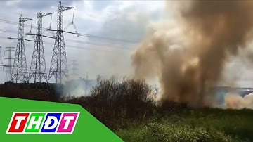 TP.HCM: Đốt rác gây cháy lan, uy hiếp cả khu nhà trọ | THDT