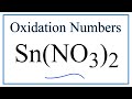 Oxidation States and Nitrate Ions