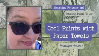 Cool Prints with Paper Towels