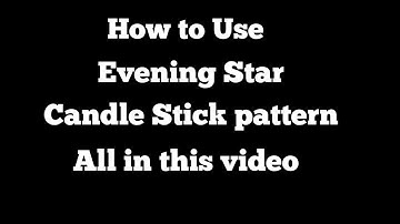 How to use Evening Star Candlestick Pattern in Hindi I Technical Analysis I Candlestick