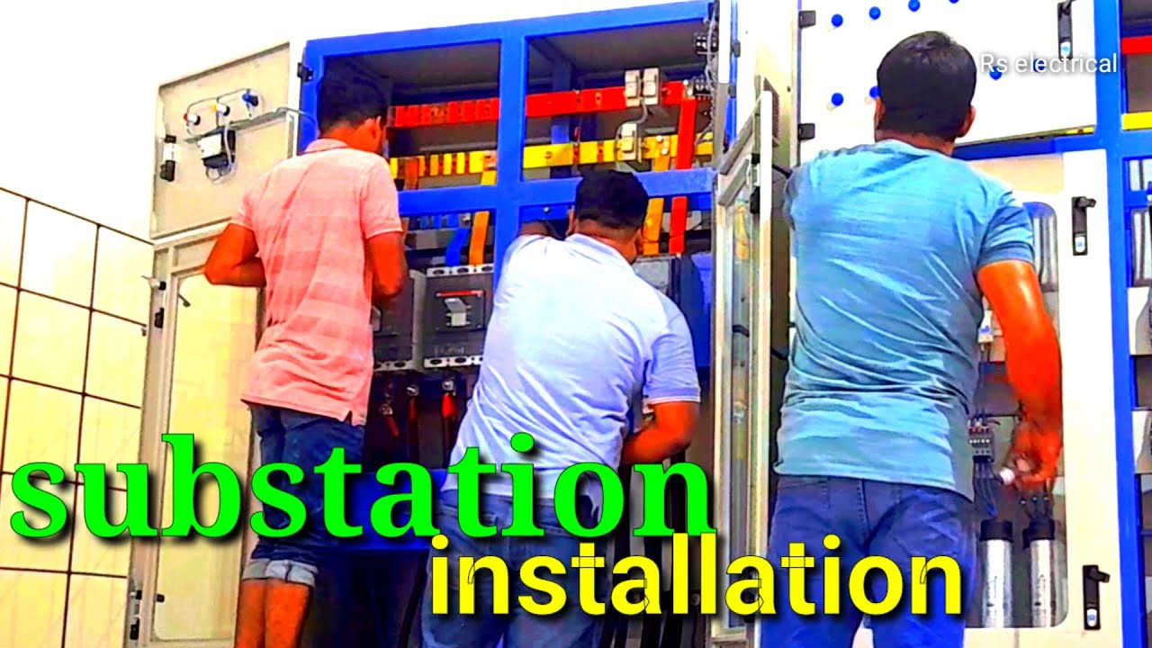 substation installation procedure
