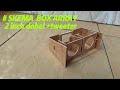 SKEMA MINIATUR ARRAY 2 INCH DOBEL +TWEETER #miniatursoundsystem