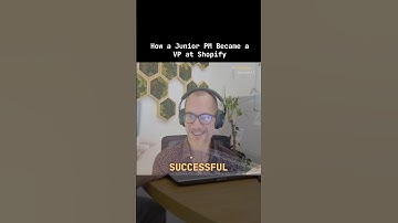 Junior PM to Shopify VP: The True Story 🚀 #shorts