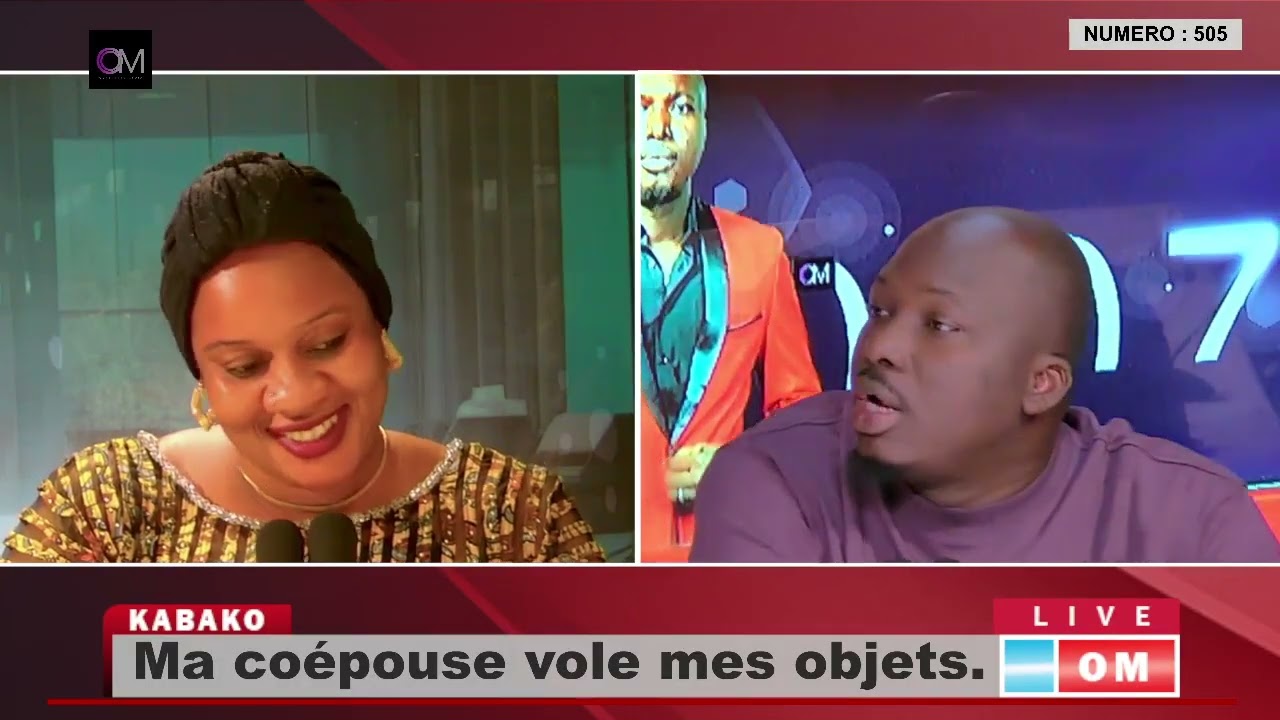 OMLive: #KABAKO - NUMERO : 505 Ma première femme volé les objets de la première.
