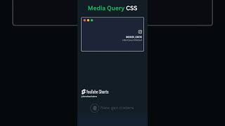 Media Query CSS  #coding #codingmastery #codingskills #python