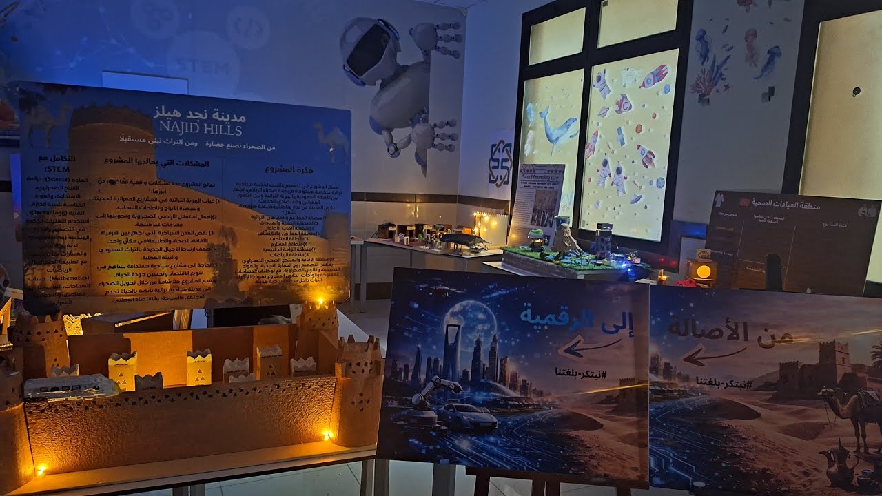 مشروع نجد هيلز Najd Hills .. مدارس التعلم الذكي STEM