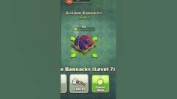 Builder Barracks Upgrade Level 1 To Max Level.  Clash Of Clans Gameplay Video / Dark Fever Yt