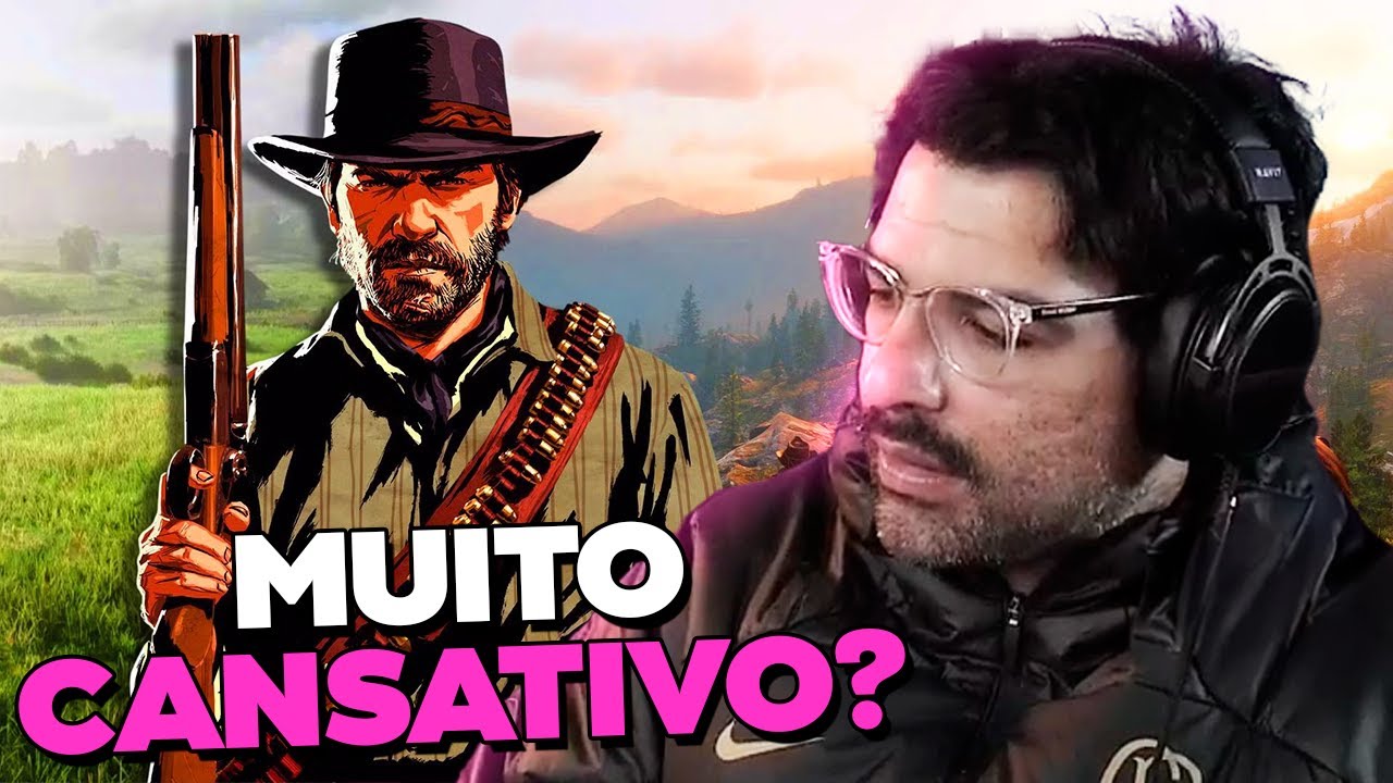 ACEITE, RED DEAD REDEMPTION 2 É CANSATIVO PARA ELES..