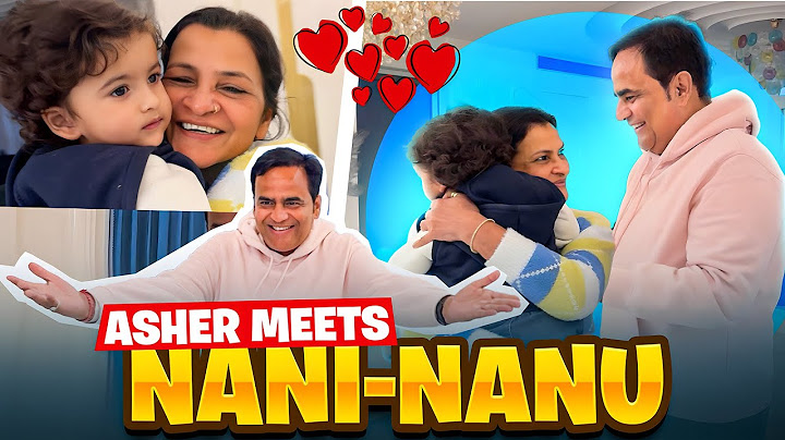 2 months baad NANI HOUSE (met mamu)