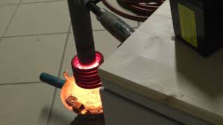50kW induction heating test