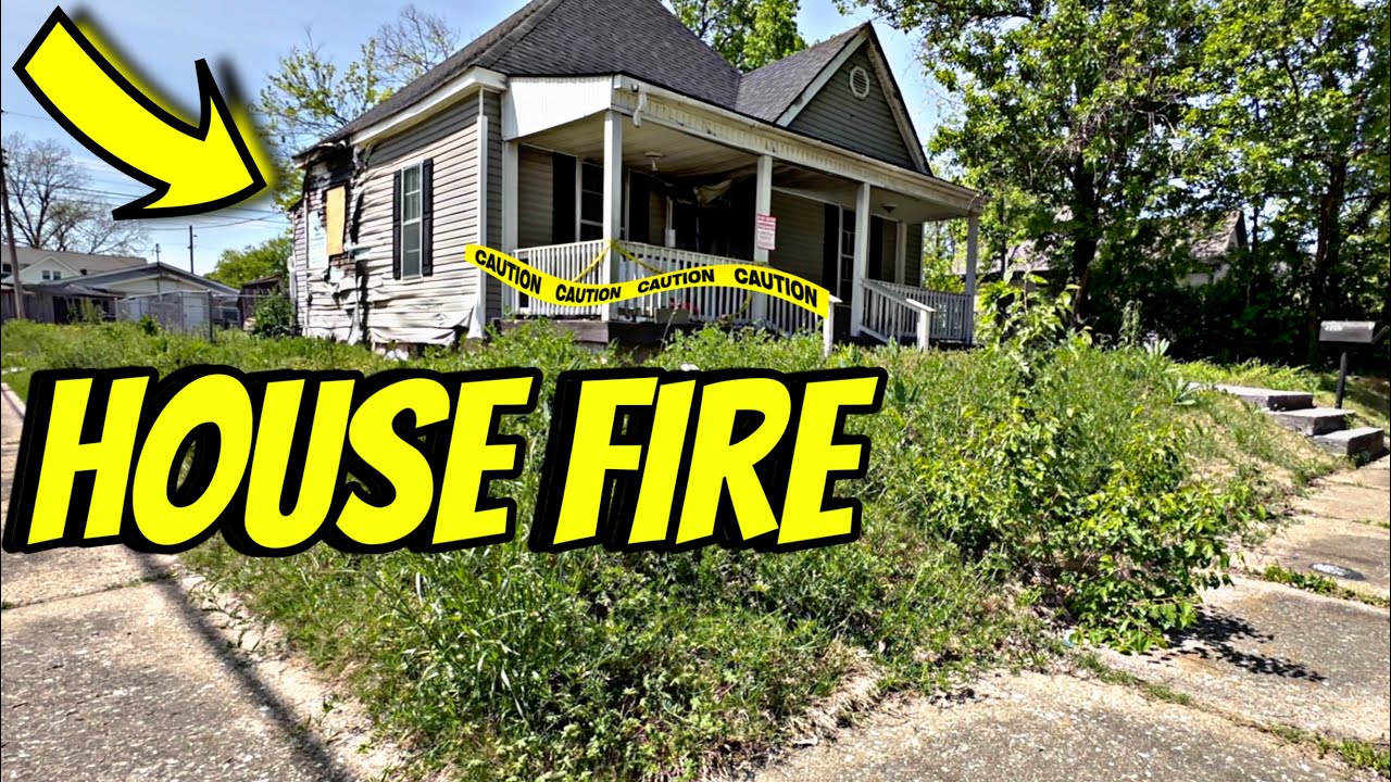 No One Mowed Since The House Caught On Fire